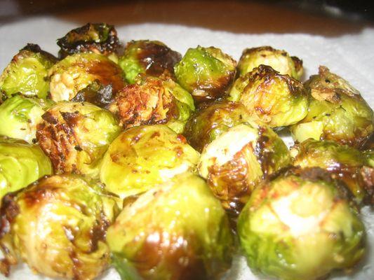 Roasted brussels sprouts