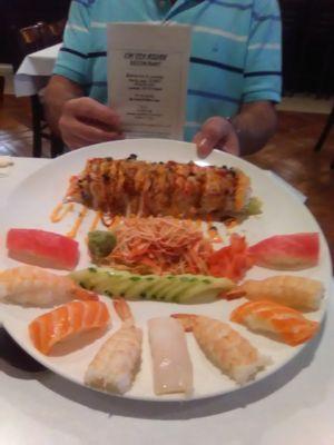 Sushi, fresh fish and more! All fresh and flavorful!!!!