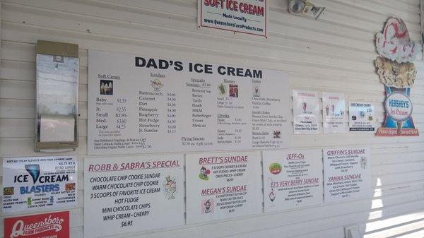 Dad's Soft Ice Cream