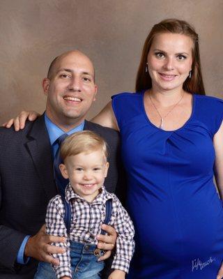 Pastor David and his wife Alesia with their son Daniel.