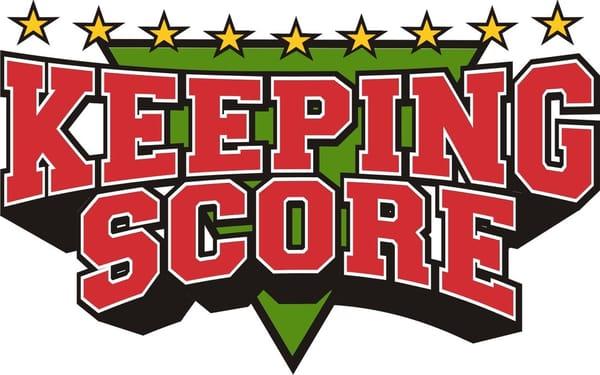 Keeping Score Custom Lettering