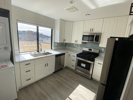 Kitchen remodeling finished by Handyman Grayslake