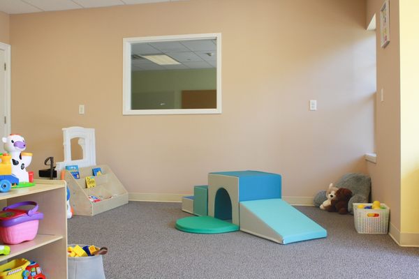 View of one of our Toddler Classrooms- The Lily Room!