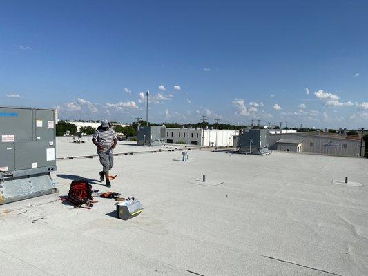 Rooftop installation