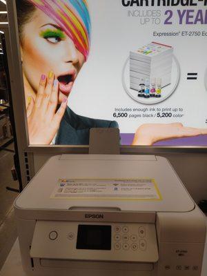 Cartridge-free printer!