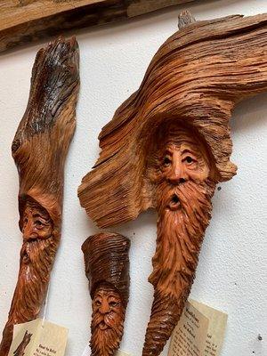 Hand carved Woodfellows