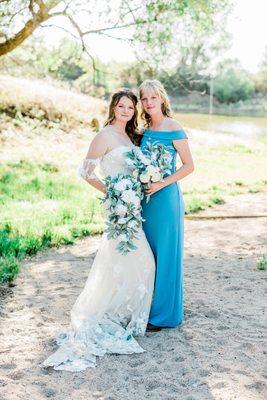 Bride and Maid of Honor