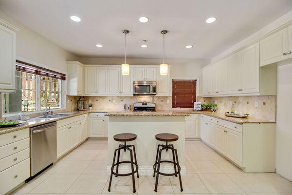 Newly updated kitchen