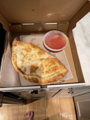 Cheese calzone