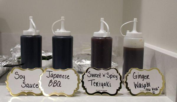 Asian Bowl Sauces