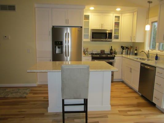 Omega Cabinets with a Cambria "Montgomery" countertop.