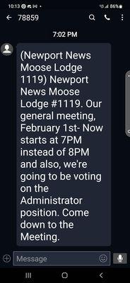 Newport News Moose Lodge 1119