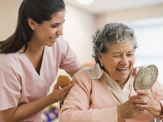 Live-in and hourly Senior home care