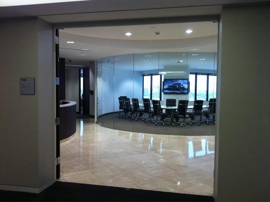 meeting room right by the entrance