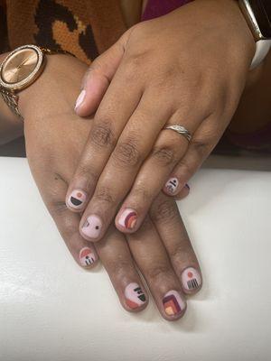 Soft Gel Overlay Dry Mani