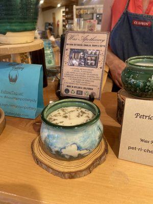 Petrichor & Pine Forest Scented Candles: Petrichor is the earthy scent produced when rain falls on dry soil. #Didyouknow