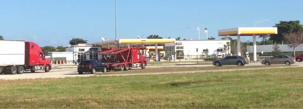 Pic of station taken from South Bound Turn Pike