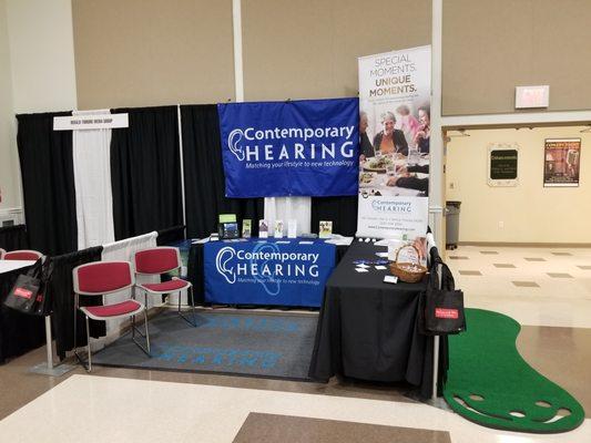 Contemporary Hearing at Venice Area Chamber of Commerce fall Business Expo