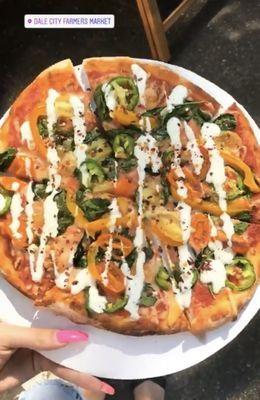 vegan pizza