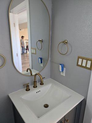 second bathroom remodel