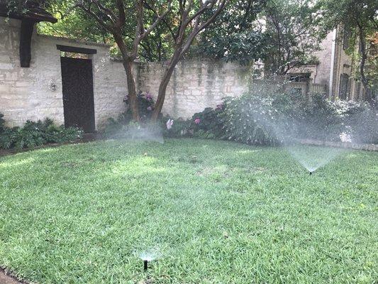 Sprinkler System Check