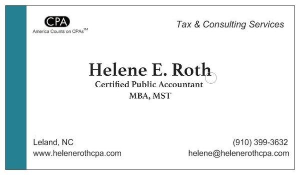 Helene Roth, CPA