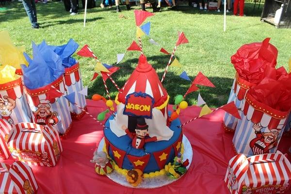 Carnival/Circus themed Birthday Party