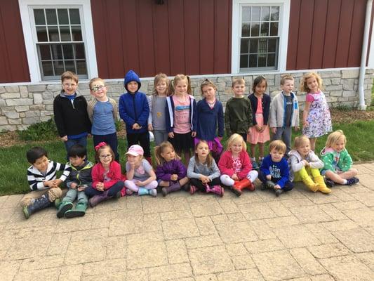 St David's 4's class at Wagner Farm!