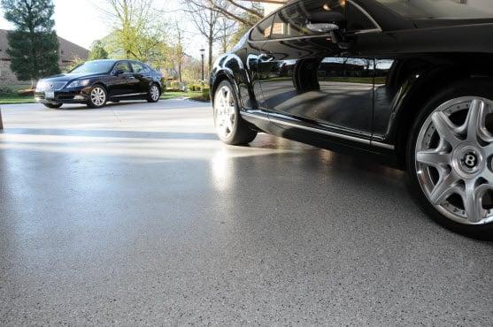 Garage with Epoxy coating