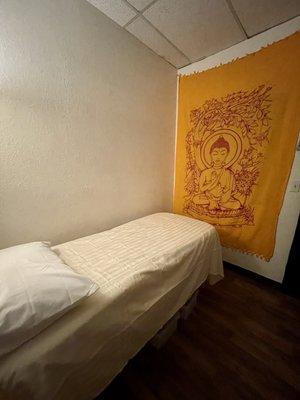 Buddha treatment room