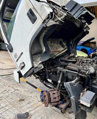 Isuzu NPR brake service