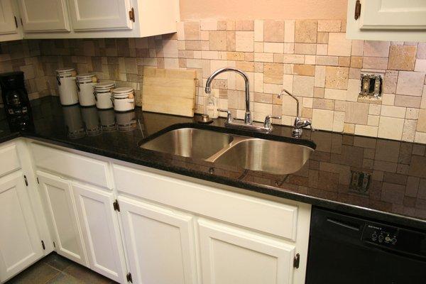 Black Pearl granite countertop