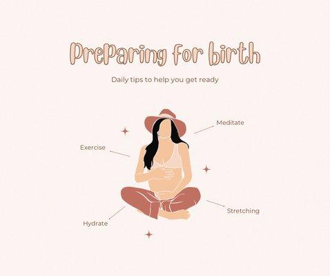 Preparing for birth