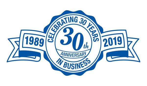 Celebrating 30 Years in Business