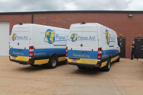 Vehicle Graphics for Planet Aid
www.speedproclevelandeast.com