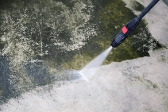 pressure washing