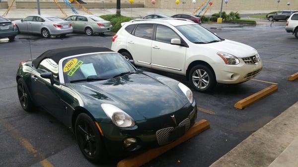 My husband and I traded in our vehicles for these two beauties!