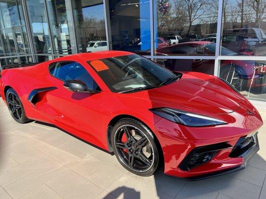 The latest Chevrolet C8 Corvette Stingray