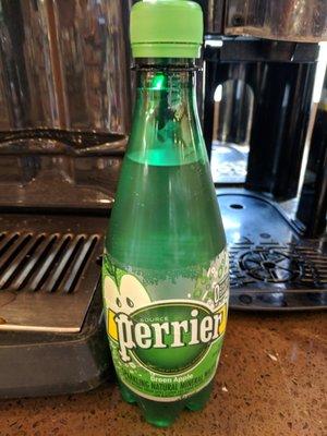 vegan green apple perrier sparkling natural mineral water