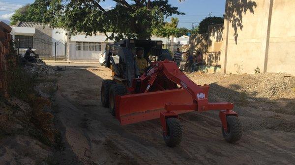 Skid Steer Loader Grader