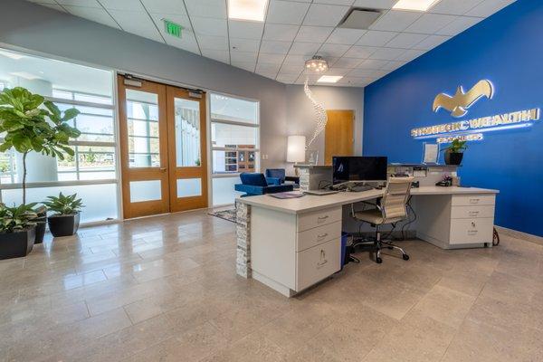 Lobby of Denver Colorado Financial Planning office