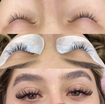 Lash extensions: Light hybrid full set. Connect with me on Instagram: @prestigelashhh559 appointment prestigebarbershop55.booksy.com