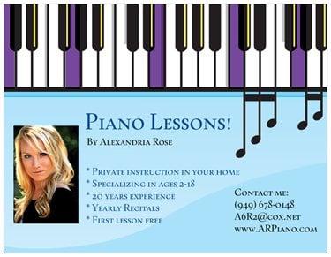 Alexandria Rose Piano Lessons