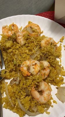 Shrimp fried rice