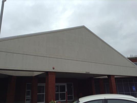 Office DEPOT sign is removed