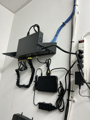 Network Closet install