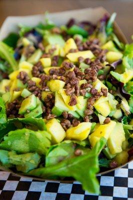 Mango~Avocado Salad with Candied Pecans