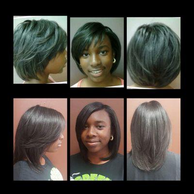 Stylist: Brandi Basic Service Press & Curl (6mths of growth doing "Keratherapy Keratin Renewal Treatment")