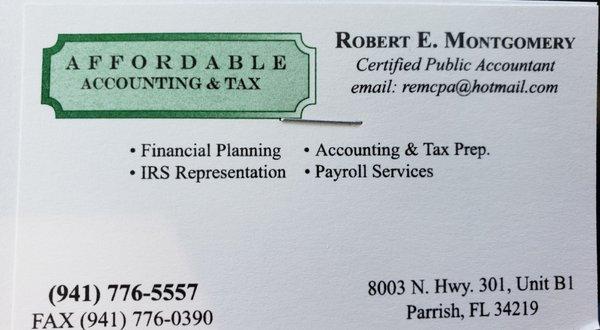 Affordable Accounting