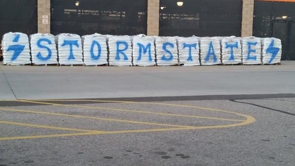 Go Storm! Thanks Home Depot for supporting The Storm!!